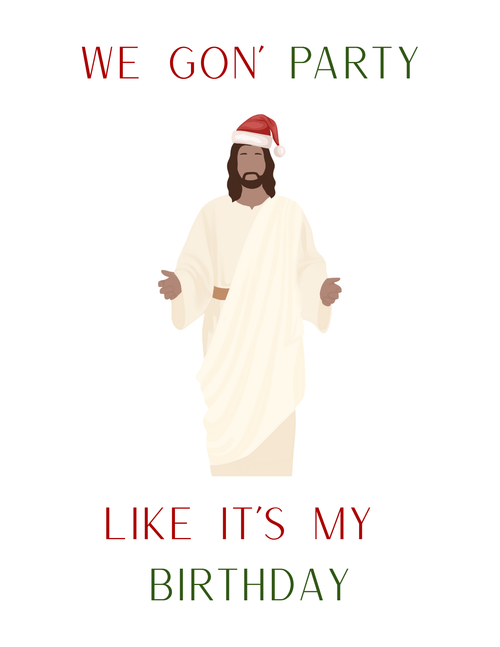 Big J Birthday - Greeting Card