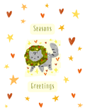 Seasons Greetings - Greeting Card