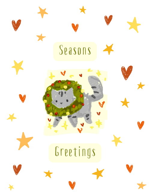 Seasons Greetings - Greeting Card