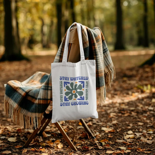 Stay Watered, Stay Growing - Tote Bag